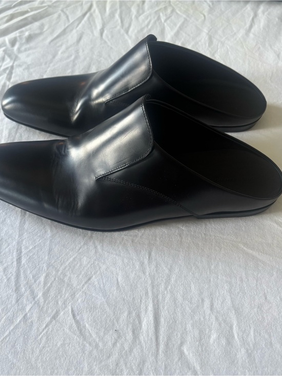 [DRIES VAN NOTEN] Black Leather Mules main image 5